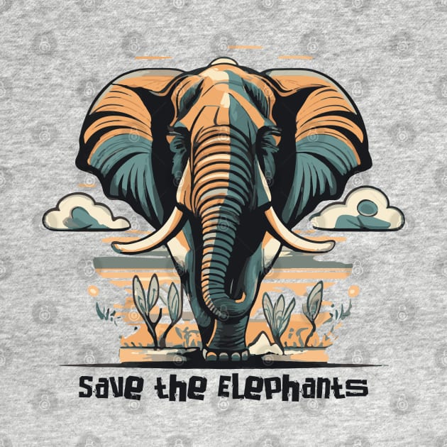 Save the Elephant Day – April by irfankokabi